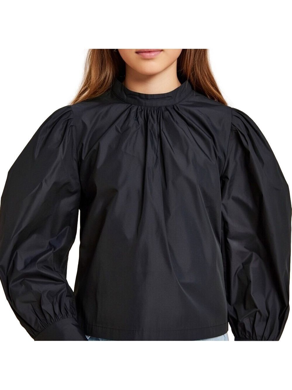 Tea Collection Midnight Blue Long Sleeve Girls Top sz 14
